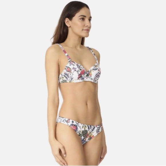 NEW 🌊 Tory Burch Gabriella Ruffle Underwire Bikini Set 🌞 - Size Small - Picture 2 of 16